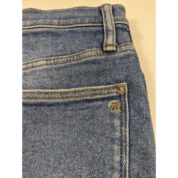 Madewell Jeans Women's Size 24 Stovepipe Fair Trade Stretch Spring crop - Picture 5 of 16